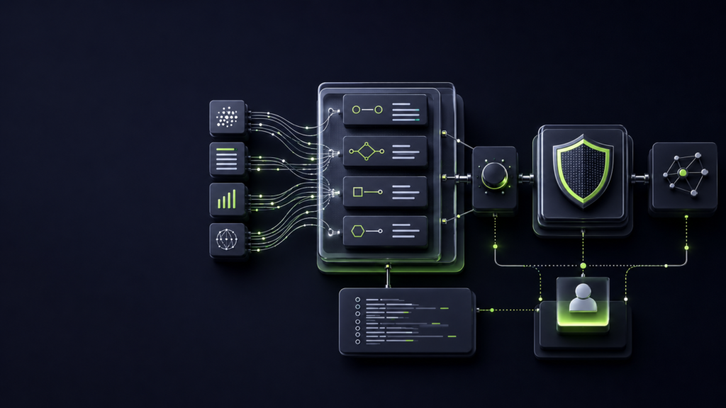 Características técnicas de un bot de trading: datos, reglas y límites
